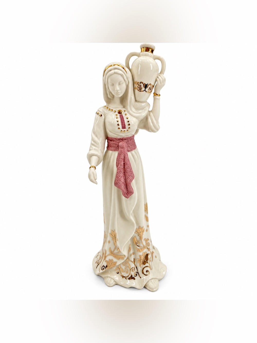 Lenox First Blessing Nativity Woman Carrying Water Jug - Like New Condition